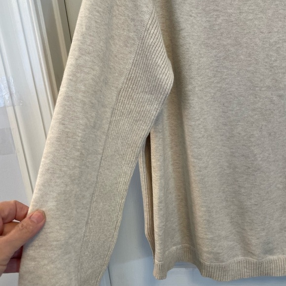 Island Shores V-Neck Sweater 100% cotton Size L - Picture 2 of 9